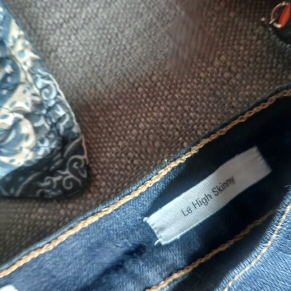 FRAME Le High Skinny Jeans Size 25 - Picture 2 of 5